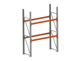 palletstelling,grondveld,HxBxD 2700x1825x800mm,2xtraversen - 1