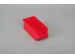 bac à bec,HxlxP 75x102x215mm,PP,rouge