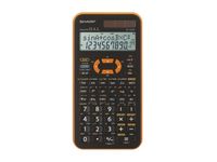 Calculator Sharp-EL520XYR zwart-oranje wetenschappelijk
