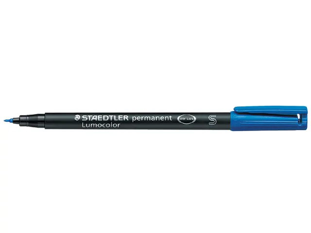 Viltstift Staedtler OHP Lumocolor 313 Blauw Super fijn 0.4mm