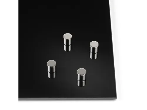Glasbordmagneten Naga 10x10xmmcylinder set a 4st. zilver