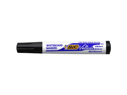 Viltstift Bic Velleda 1701 whiteboard rond large zwart
