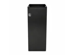 Modulaire Afvalbak met Deur en Zakhouder 60 liter Mat Zwart