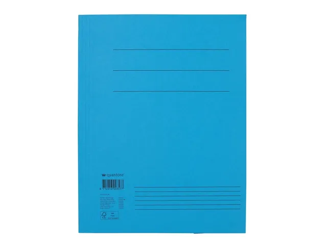 Dossiermap Quantore A4 300 Gram Blauw