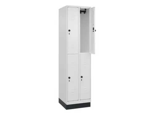 dubbeldekse locker,HxBxD 1950x500x500mm,2x2vak.,vak B 250mm