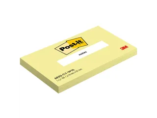Memoblok 3M Post-it 6830 Notes76x127mm Canary Yellow 100 vel - 2