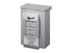 Hygiënebak 6 liter aluminium + zakjeshouder, AB 6 HB 1 A - ingo-man v