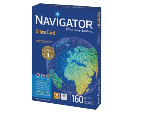 Kopieerpapier Navigator Office Card A4 160 Gram Wit