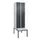 Z-garderobekast,HxBxD 2120x600x815mm,2vak,vak B 300mm,draaigrendel