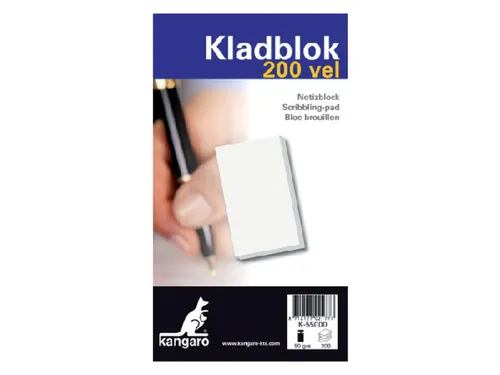 Kladblok Qbasic 12x20cm
