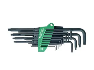 Wiha Stiftsleutelset IN ProStar Houder Torx 13-Delig Chemisch Gezwart - 1