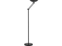 vloerlamp Dely 2.0 Articulated, LED-lamp, zwart