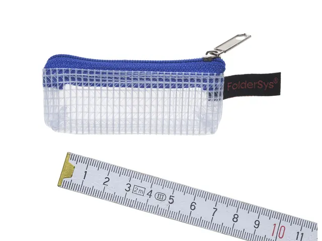 Quatre mini-pochettes Foldersys PVC assorti