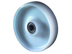 wiel,draagverm. 1000kg,kunststof,ØxB 200x50mm,kogellager,naaf L 58mm