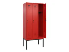 locker,HxBxD 2120x900x500mm,3vak,vak B 300mm,draaigrendel