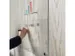 Glasbord Naga 50 x 100 cm Transparant