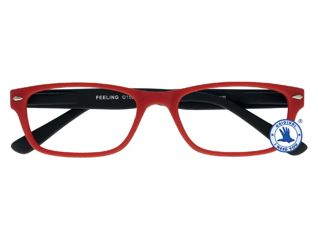 Leesbril I Need You +1.00 dpt Feeling rood-zwart