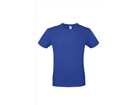 B&C E150 189085 T-shirt, kobaltblauw, maat S, per stuk