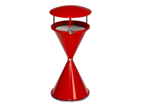 Zandasbak Rood 960x440mm Overkapping Ketting En Hangslot