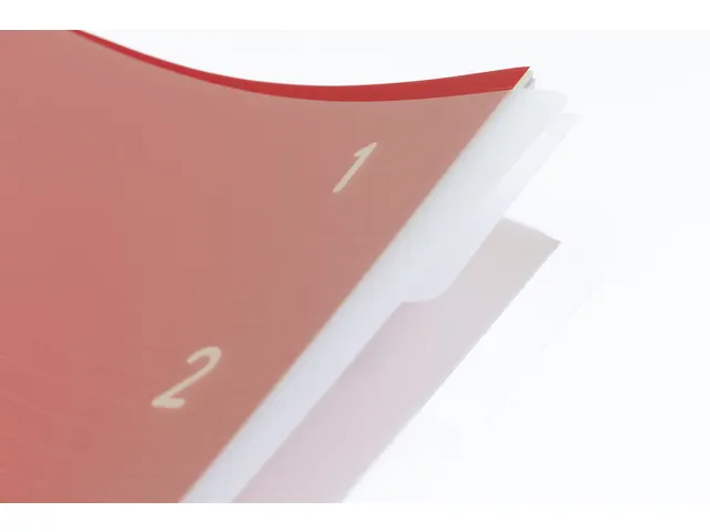 bloc 4 en 1 A4, Rouge