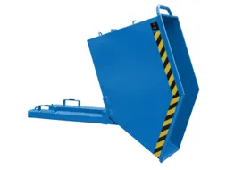 Kiepbak Staalplaat 740x590x1130mm Inh. 0.25m³ 300kg Blauw