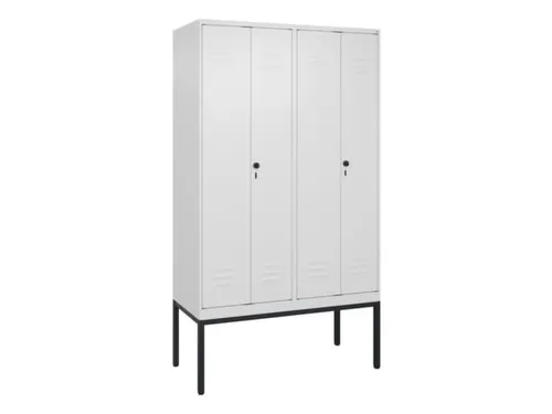PBM-locker,HxBxD 2120x1200x500mm,4vak,vak B 300mm,draaigrendel