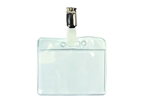 Badge Quantore met clip 60x90mm