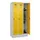 locker,HxBxD 1950x900x500mm,3vak,vak B 300mm,draaigrendel,sokkel