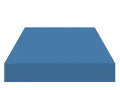 Fotokarton Kangaro 50x70cm 300gr middenblauw pak 25 vel