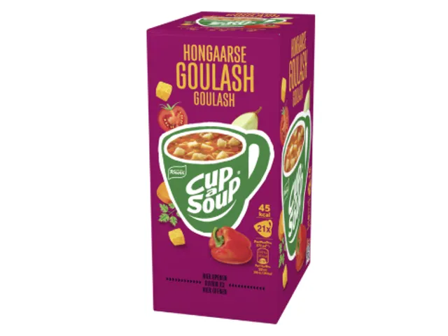 Cup a Soup Knorr Hongaarse goulash 175ml Soep doos 21 stuks
