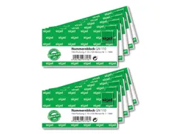 Nummerblok Sigel 10 blok a 100 vel 1 t/m 1000 Assorti