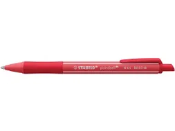 Pointball colorful balpen medium punt rood