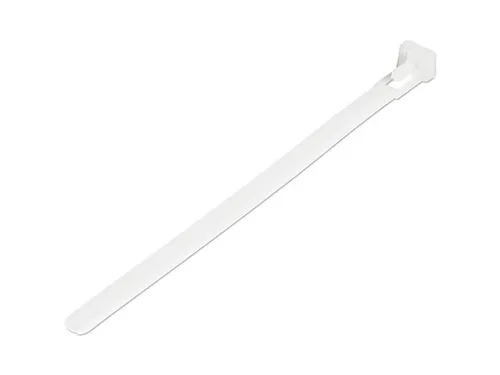 15cm Herbruikbare Kabelbinders wit nylon 100 stuks