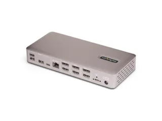 Triple-Monitor USB4 Docking Station, 4K 60Hz HDMI of DisplayPort - 3