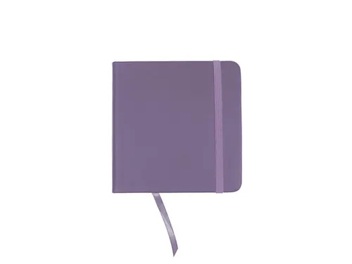 Schetsboek Kangaro 12x12cm heather purple PU HC 80 vel 140gr roomwit m