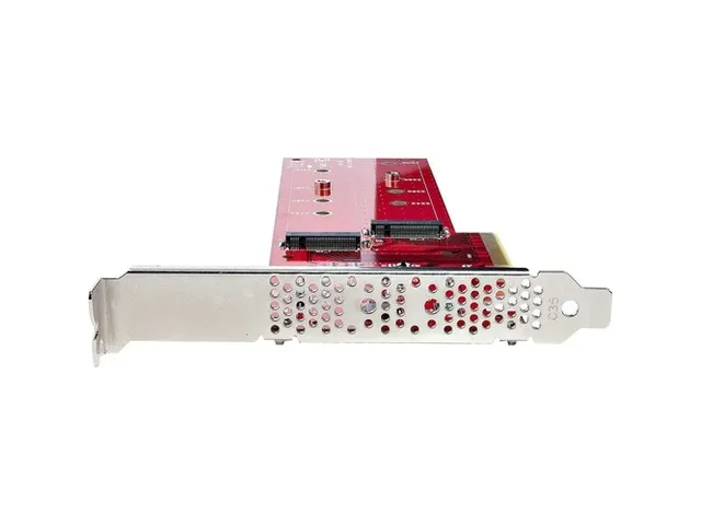 Dual M.2 PCI Express SSD Adapter Kaart