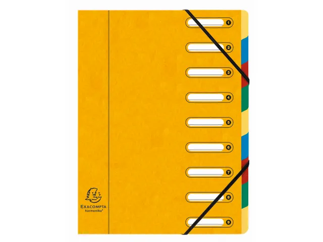 Sorteermap Harmonika vensters 9vak ass