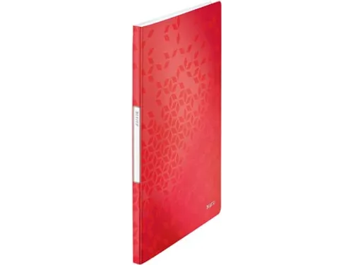 WOW showalbum A4, 20 hoezen, rood