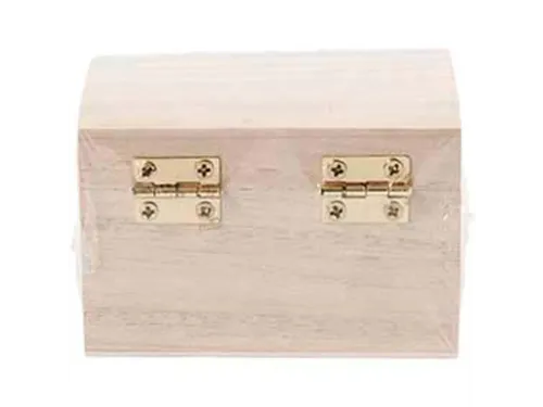 Schatkist Creativ Company 8x6x4.5cm hout