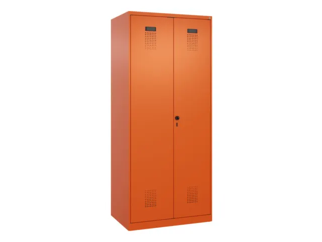 locker voor scheiding van kleding,HxBxD 1850x800x500mm,2vak