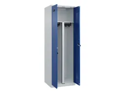 PBM-locker,HxBxD 1850x600x500mm,2vak,vak B 300mm,draaigrendel
