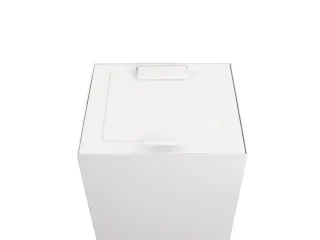 V-Part Top met klepdeksel voor Modulaire Afvalbak 85 en 90 L Wit - 3