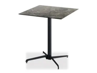 outdoortafel,HxBxD 740x700x700mm,rechthoekig,X-onderstel zwart - 1