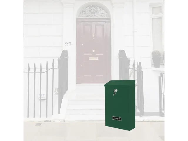 Brievenbus BRASQ PB100 Basic wand groen