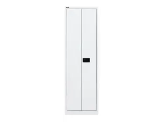 kantoorkast openslaande deuren HxBxD 1950x600x400mm Stalen Verkeerswit - 1