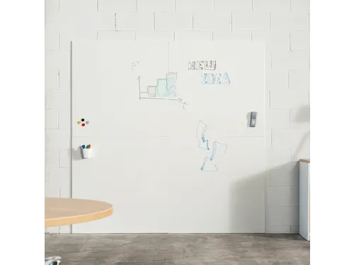 Whiteboard Rocada Skinpro 75x115cm wit gelakt