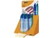 Smooth Gradiant 4-kleurenbalpen blauw groen 30 stuks