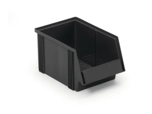 ESD-zichtbak,HxBxD 156x186x300mm,PP,zwart