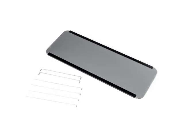 Comptoir d'accueil Professional Square 100x40cm plateau noir