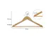 Kledinghanger MAUL hout 450x220mm beuken 8 stuks